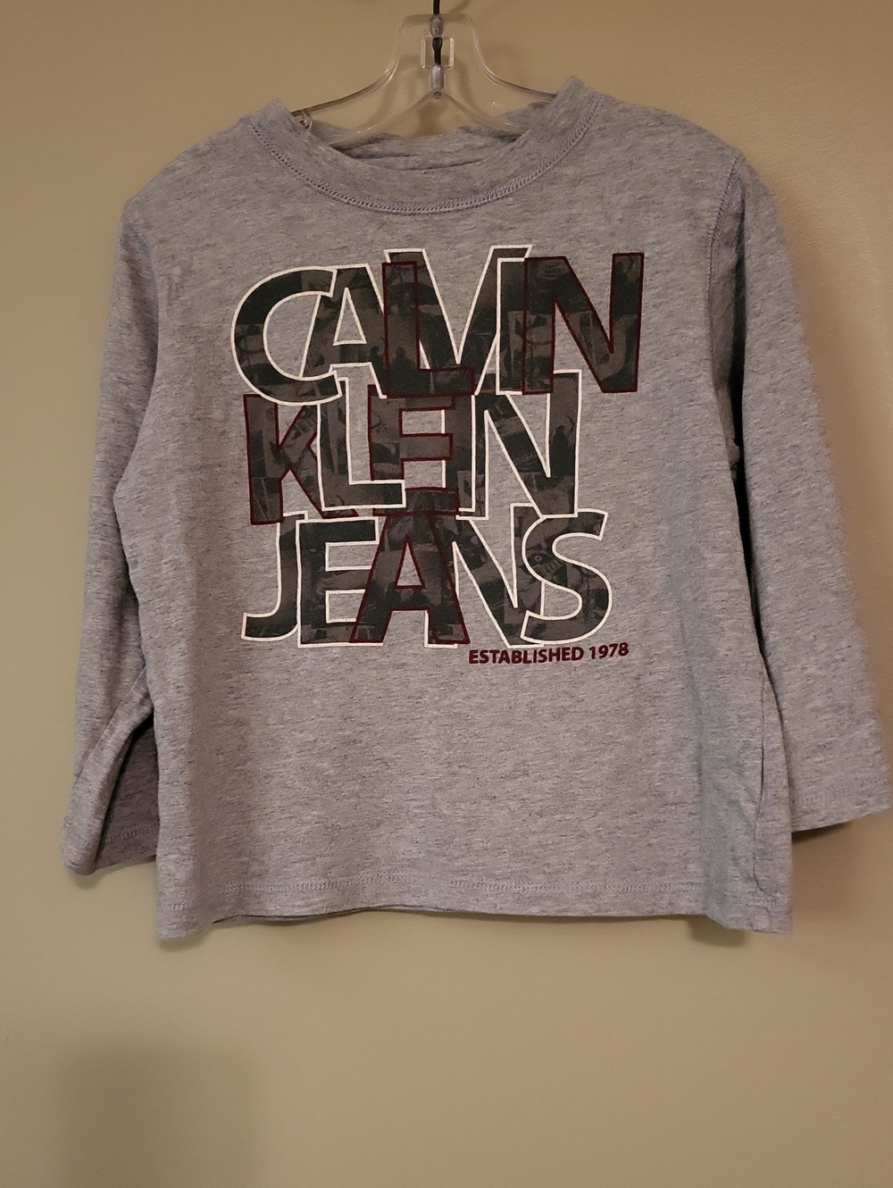 Calvin Klein Jeans long sleeve tee shirt